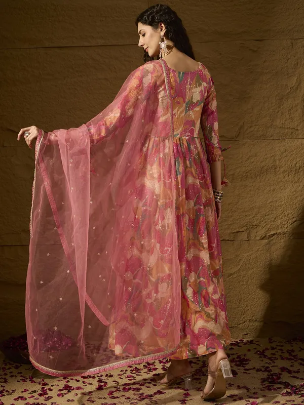 Vivacious_Pink_Abstract_Print_And_Embroidered_Tp_Silk_Anarkali_Gown_With_Net_Dupatta