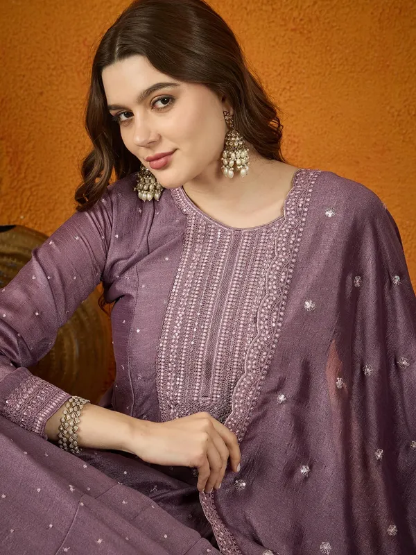Enchanting_Purple_Embroidered_Chinon_Anarkali_Gown_With_Dupatta
