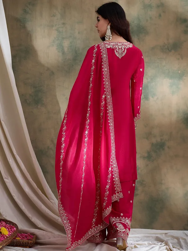 Alluring_Embroidered_Chinon_Kurta_Sharara_Set_With_Dupatta
