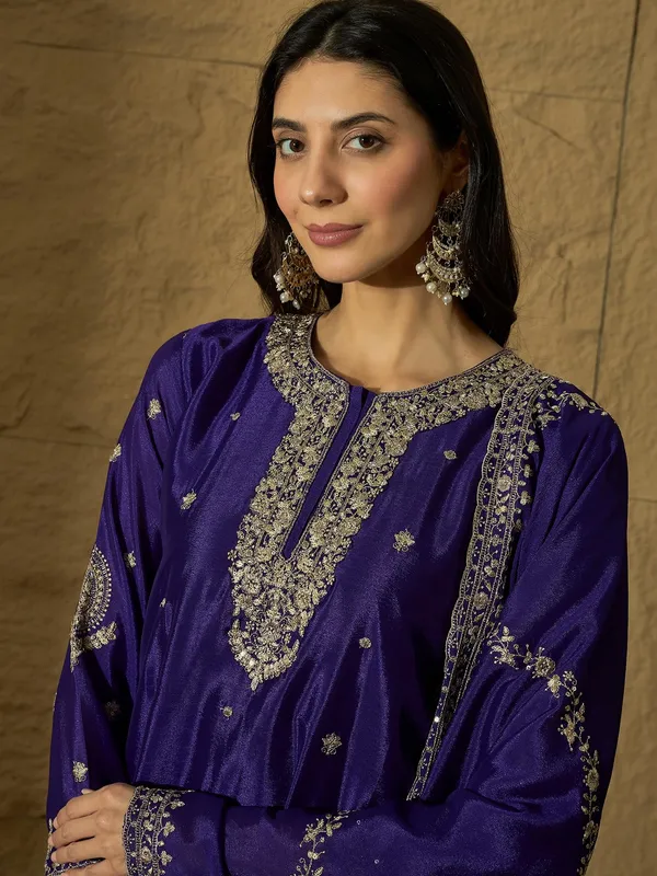 Alluring_Embroidered_Chinon_Kurta_Sharara_Set_With_Dupatta