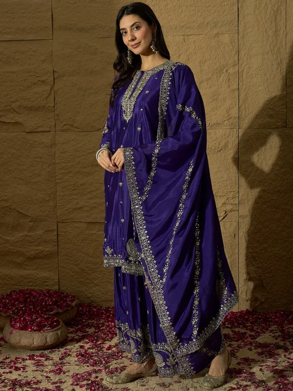 Alluring_Embroidered_Chinon_Kurta_Sharara_Set_With_Dupatta