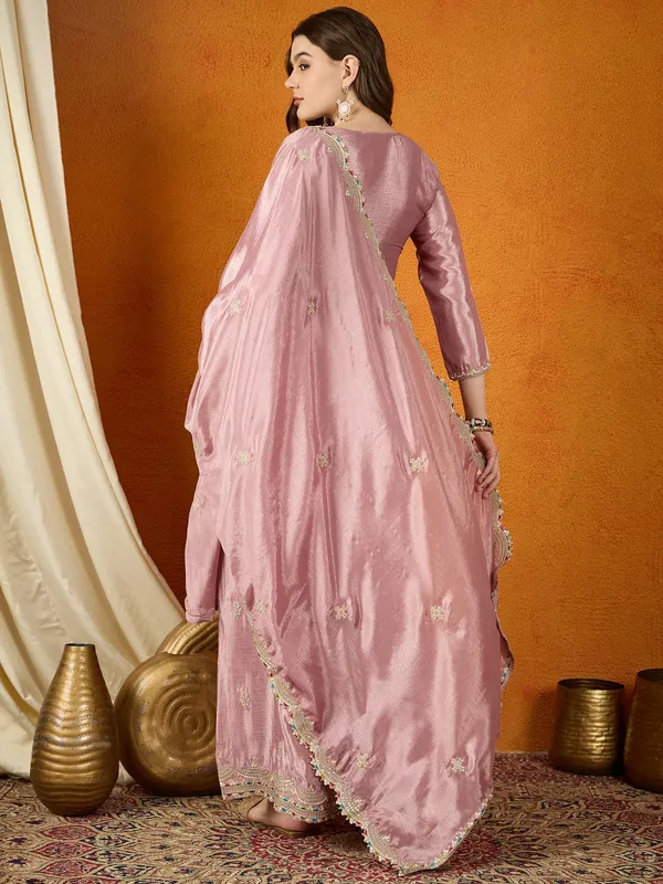 Glorious_Light_Purple_Embroidered_Chinon_Kurta_Palazzo_Set_With_Dupatta