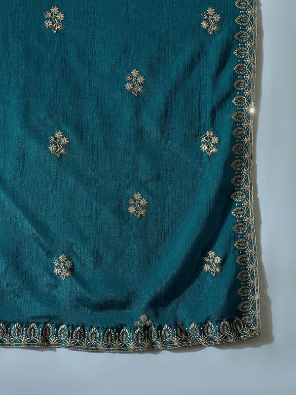 Opulent_Rama_Embroidered_Chinon_Straight_Kurta_Palazzo_Set_With_Dupatta