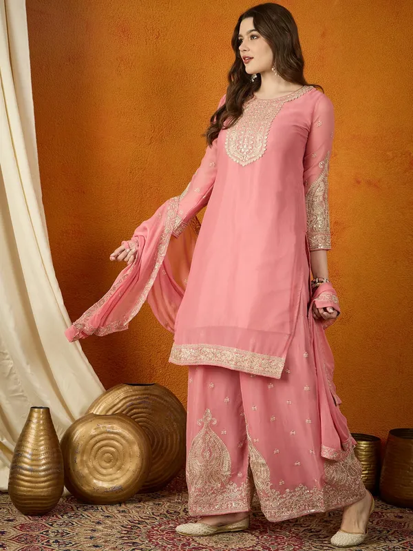 Luminous_Embroidered_Georgette_Straight_Kurta_Palazzo_Set_With_Dupatta