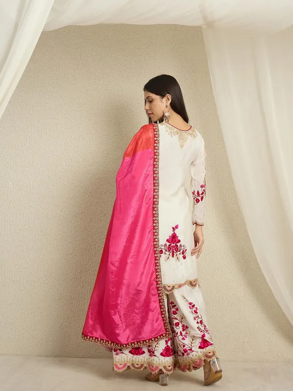 Pristine_Off_White_Embroidered_Chinon_Straight_Kurta_Palazzo_Set_With_Dupatta