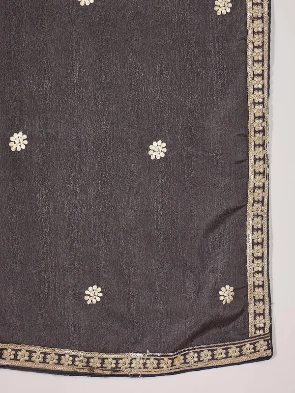 Captivating_Black_Embroidered_Chinon_Straight_Kurta_Palazzo_Set_With_Dupatta