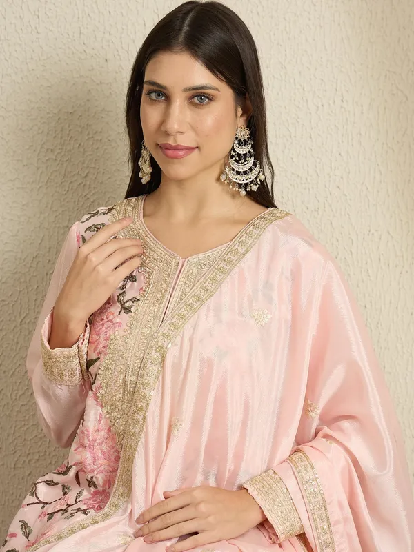 Ethereal_Light_Pink_Embroidered_Chinon_Kurta_Palazzo_Set