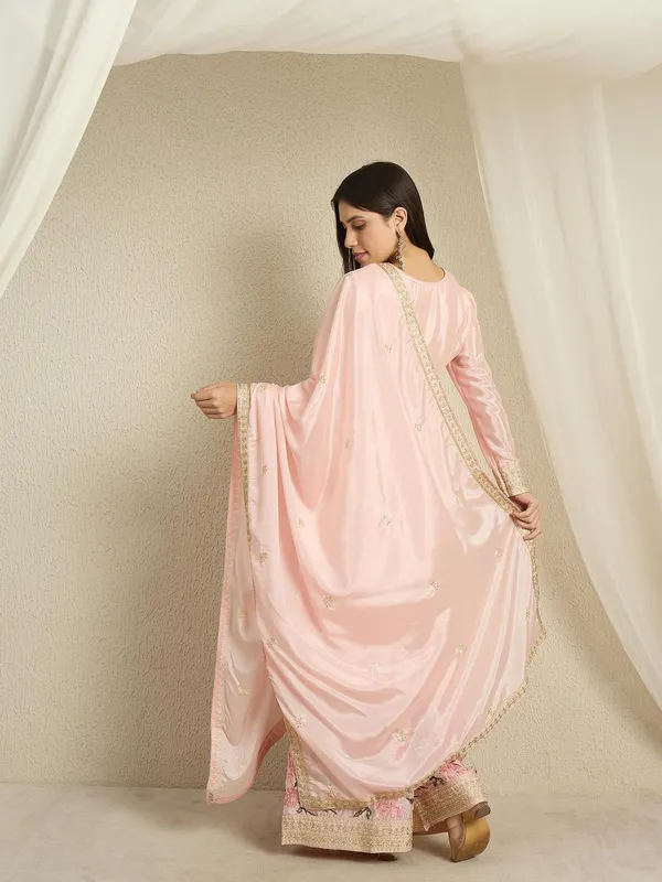 Ethereal_Light_Pink_Embroidered_Chinon_Kurta_Palazzo_Set