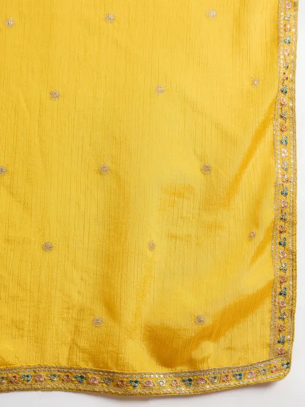 Embroidered_A-Line_Kurta_Palazzo_Set_With_Dupatta