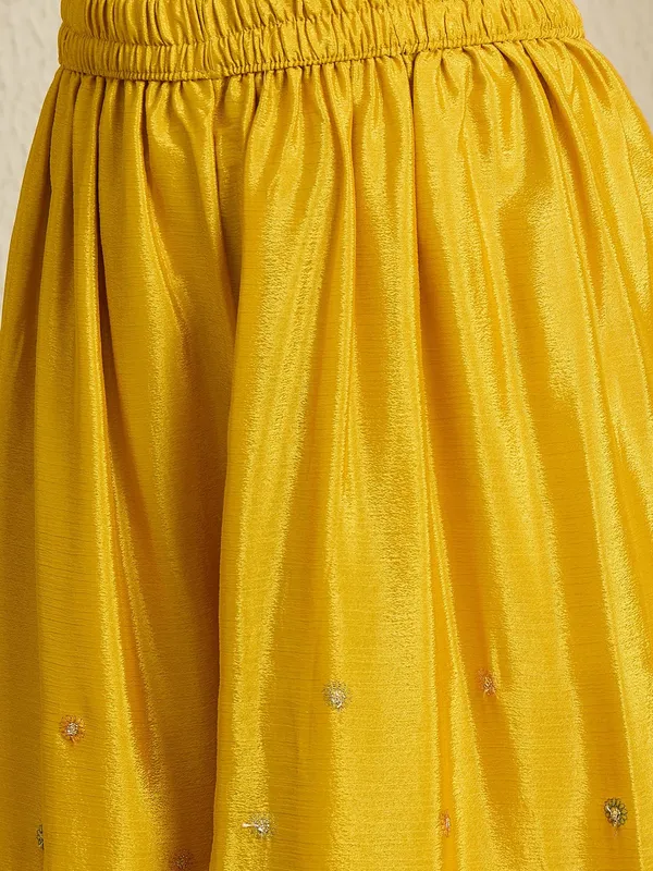Embroidered_A-Line_Kurta_Palazzo_Set_With_Dupatta