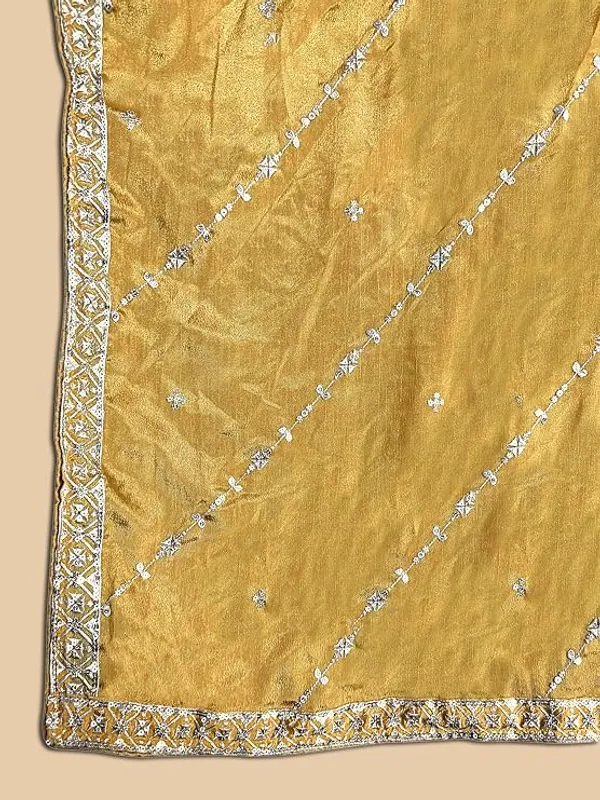 Dazzling_Yellow_Chinon_Embroidered_A-Line_Kurta_Palazzo_Set