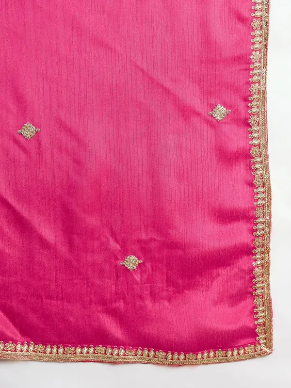 Radiant_Pink_Embroidered_Chinon_Kurta_Palazzo_Set