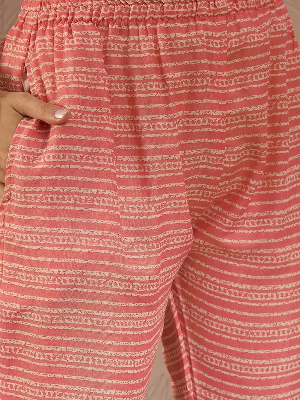 Refreshing_Bandhani_Printed_Cotton_Co-Ord_Set