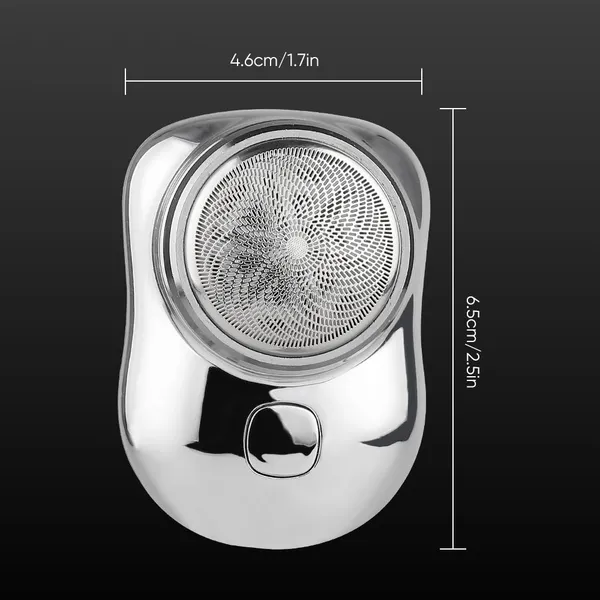 Silver_Electric_Fabric_Shaver