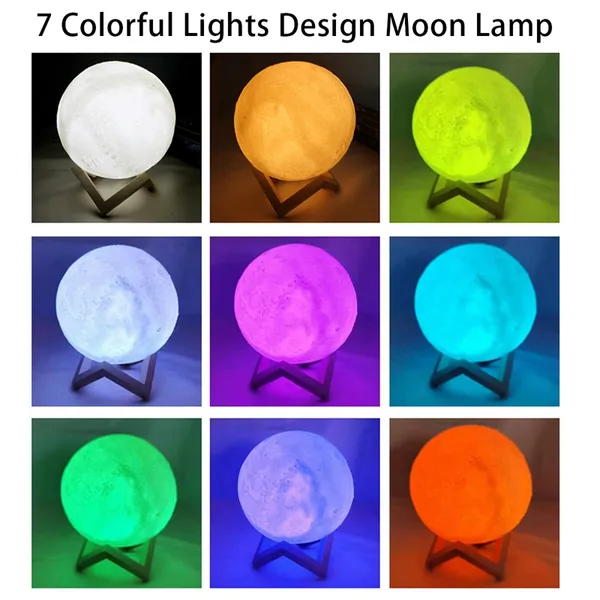 3D_Print_LED_Moon_Night_Light_With_Wooden_Stand
