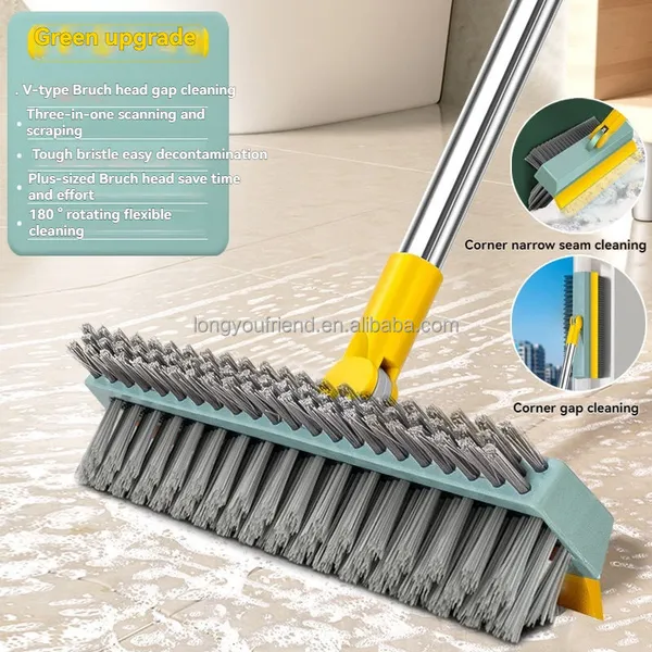 V-Shaped_Bristle_Floor_Cleaning_Broom_With_Scraping_Strip