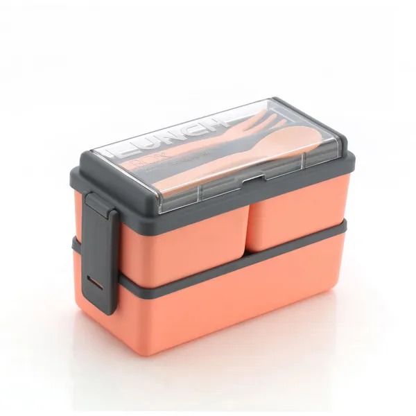 Orange_Multi_Compartment_Lunch_Box_With_Cutlery_Set
