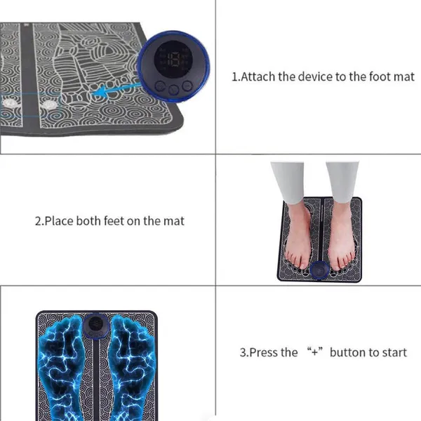 Electric_Foot_Massage_Mat_With_LCD_Controller