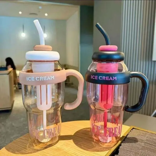 Ice_Cream_Print_Straw_Tumbler