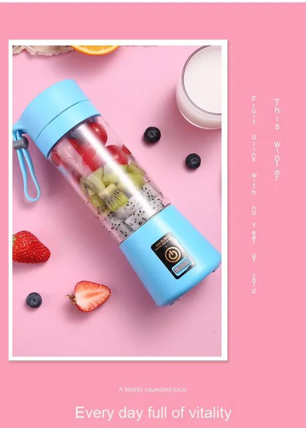 Green_Portable_Personal_Blender