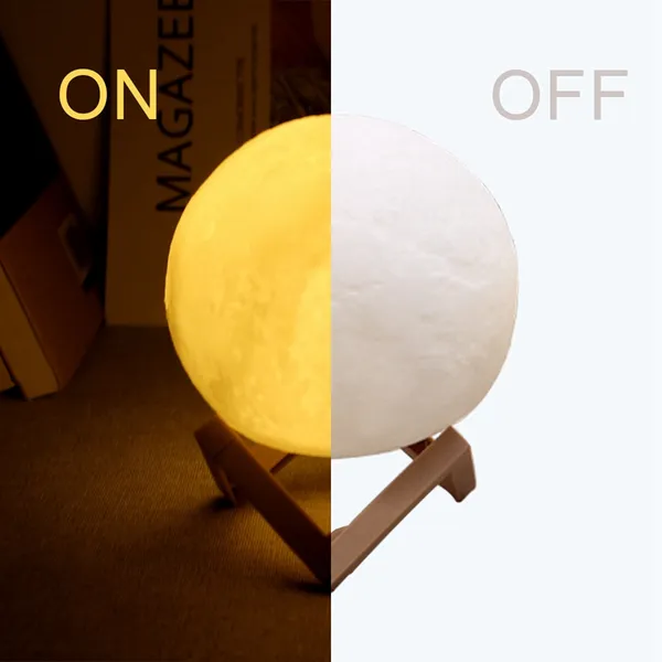 3D_Print_LED_Moon_Night_Light_With_Wooden_Stand
