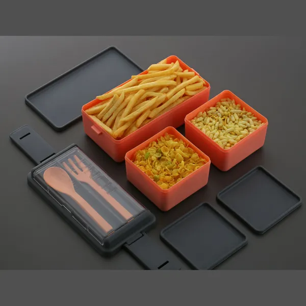 Orange_Multi_Compartment_Lunch_Box_With_Cutlery_Set