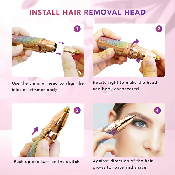 Rose_Gold_3-in-1_Electric_Shaver_And_Trimmer