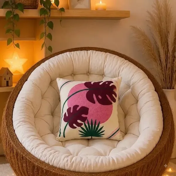 Velboa_Botanical_Tropical_Print_Cushion