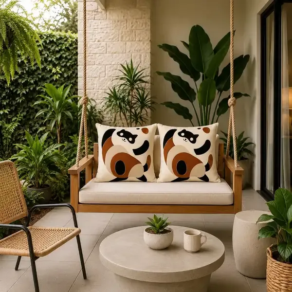 Velboa_Abstract_Face_Print_Cushion_Pack_Of_2