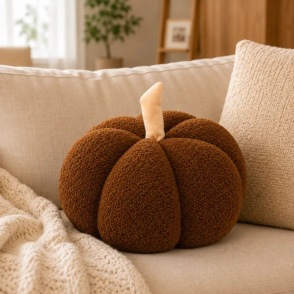 dark_brown_pumpkin_cushion