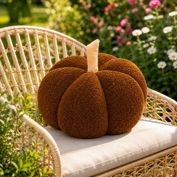 dark_brown_pumpkin_cushion