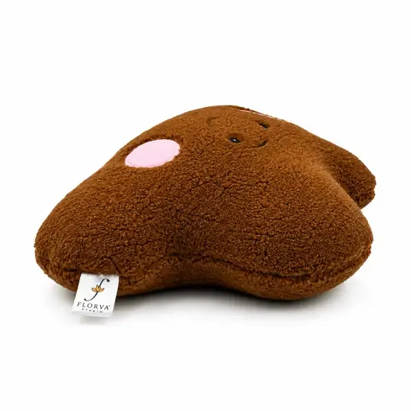 Sherpa_Brown_Smiley_Cloud_Shape_Cushion