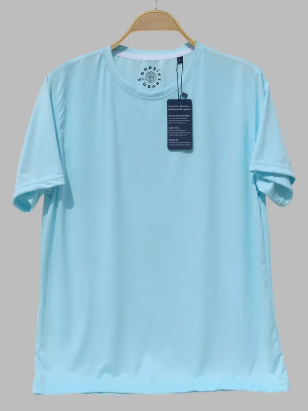 Light_Blue_Polyester_T-Shirt_For_Men