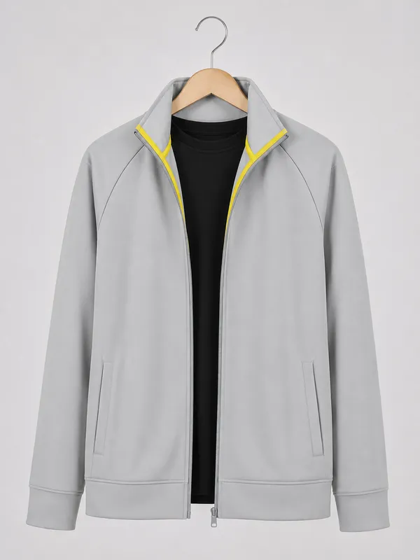 Grey_Polyester_Jacket_For_Men