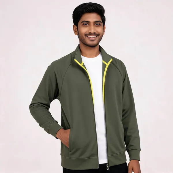 Olive_Green_Polyester_Jacket_For_Men