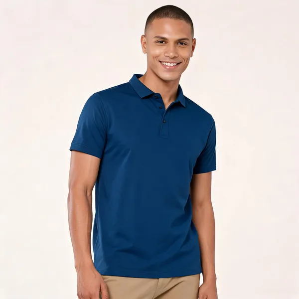 Teal_Blue_Polyester_Regular_Fit_Polo_T-Shirt_For_Men