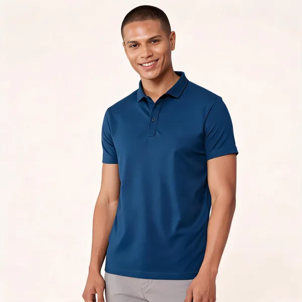 Teal_Blue_Polyester_Regular_Fit_Polo_T-Shirt_For_Men