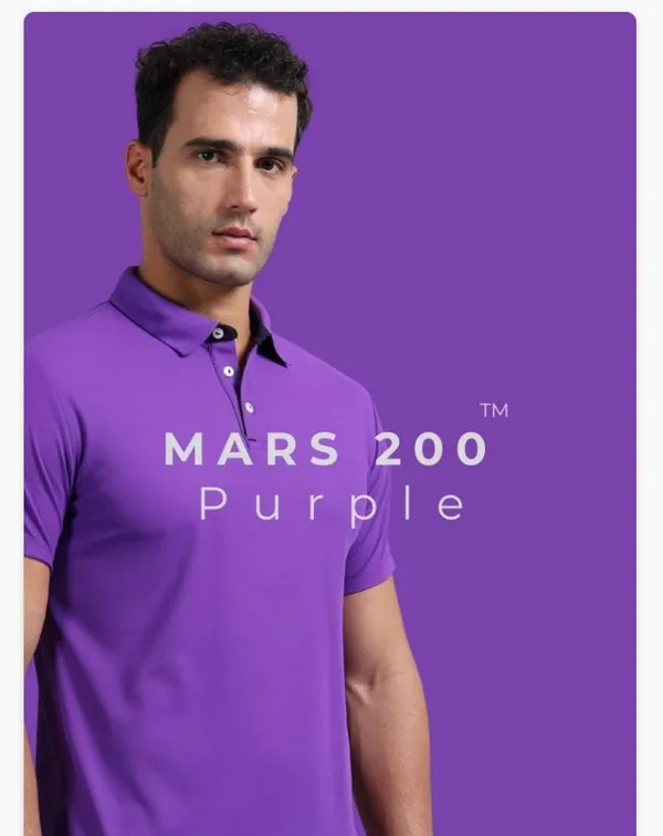Purple_Polyester__Polo_T-Shirt_For_Men