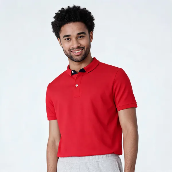 Red_Polyester__Polo_T-Shirt_For_Men