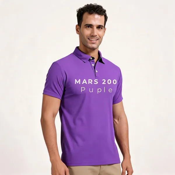 Purple_Polyester__Polo_T-Shirt_For_Men