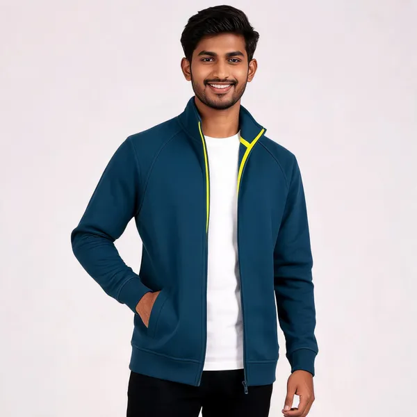 Navy_Polyester_Jacket_For_Men