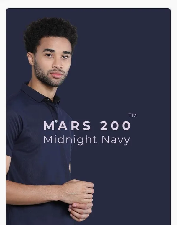 Midnight_Navy_Polyester__Polo_T-Shirt_For_Men