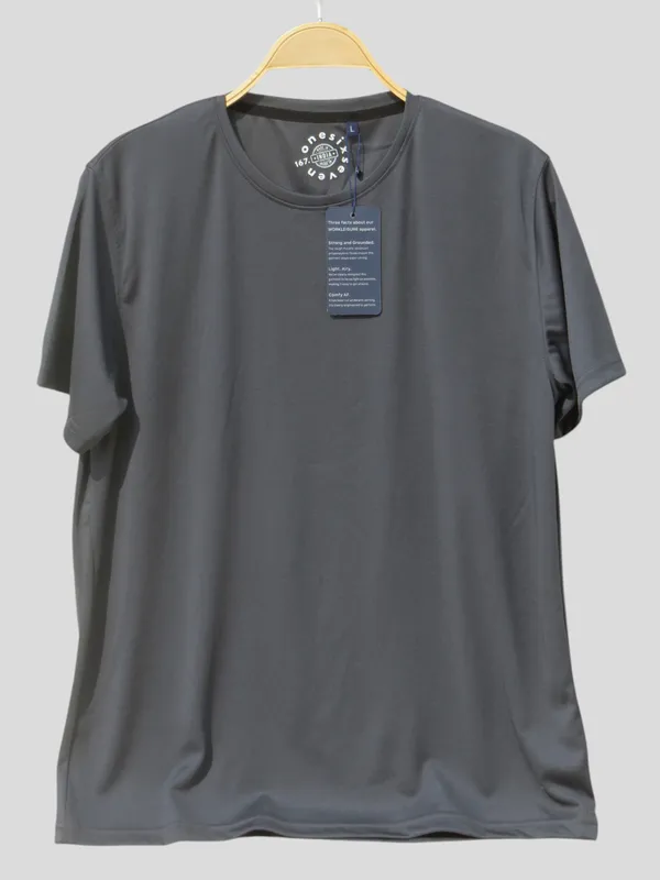 Grey_Polyester_T-Shirt_For_Men