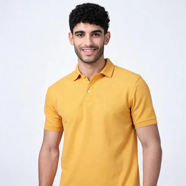 Mustard_Polyester_Regular_Fit_Polo_Shirt_For_Men