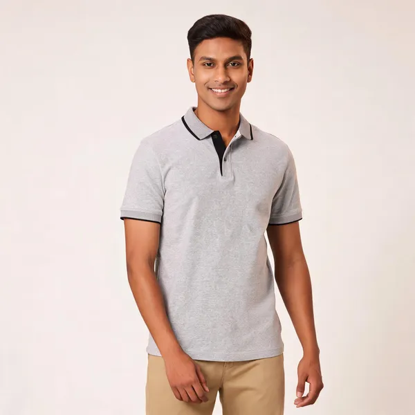 Heather_Grey_Recycled_Cotton_Polo_T-Shirt_For_Men