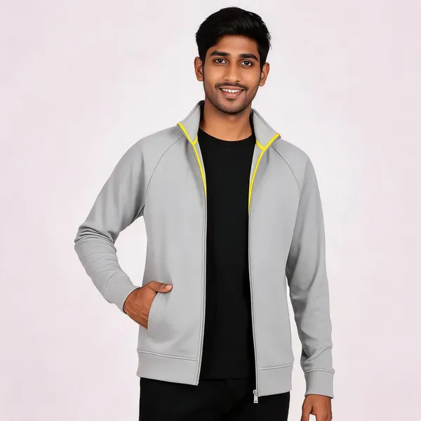 Grey_Polyester_Full_Zip_Jacket_For_Men