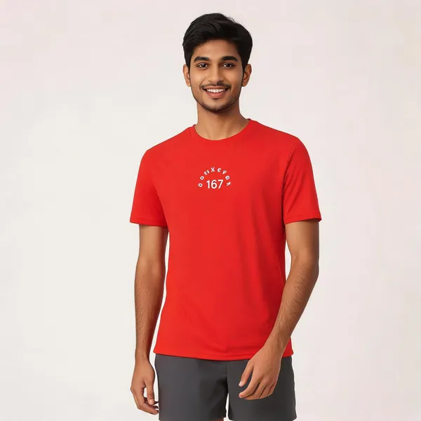 Red_Polyester_Regular_Fit_Crew_Neck_T-Shirt_For_Men