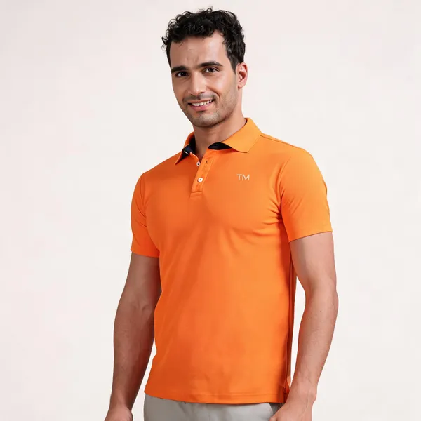 Orange_Polyester_Regular_Fit_Polo_T-Shirt_For_Men