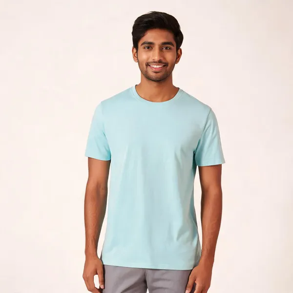Mint_Pure_Cotton_T-Shirt_For_Men