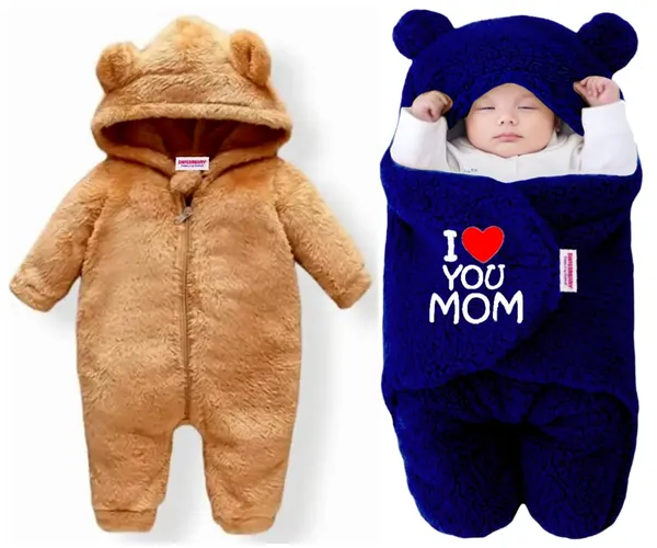 Baby_Blanket_And_Hooded_Wrapper_Set